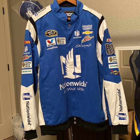 Nascar XL Dale Earnhardt Jr Jacket & Hat - Picture 1 of 11